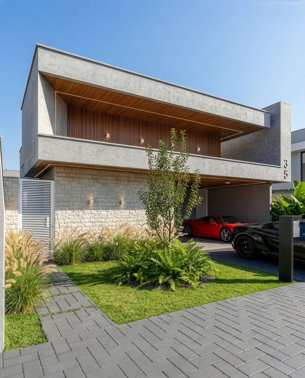 Visualização arquitetônica de exteriores — ADRIANA 3
