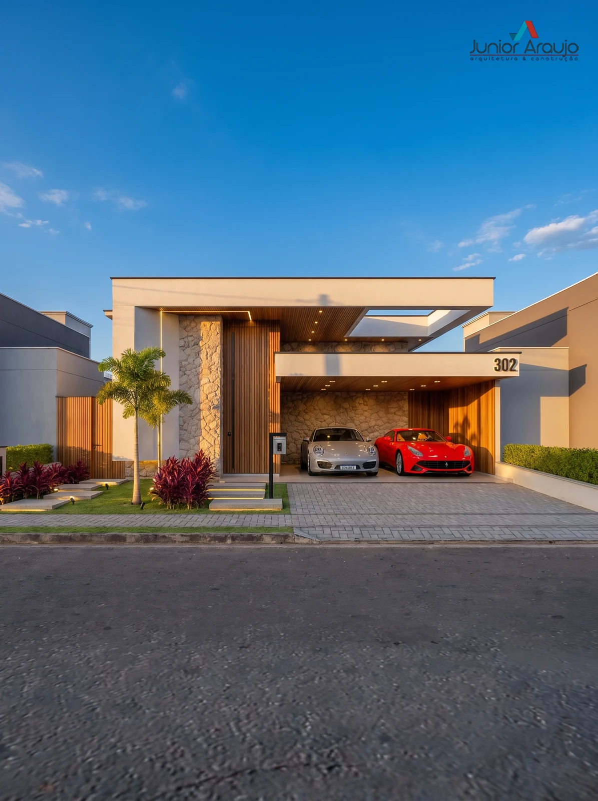 Visualização arquitetônica de exteriores — CAMILA E ANDREIA 2