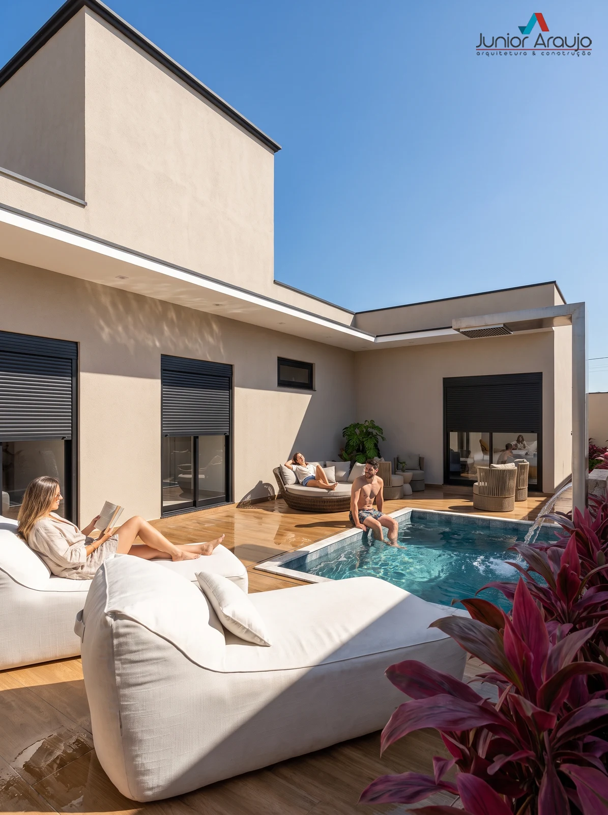 Visualização arquitetônica de exteriores — CAMILA E ANDREIA 7