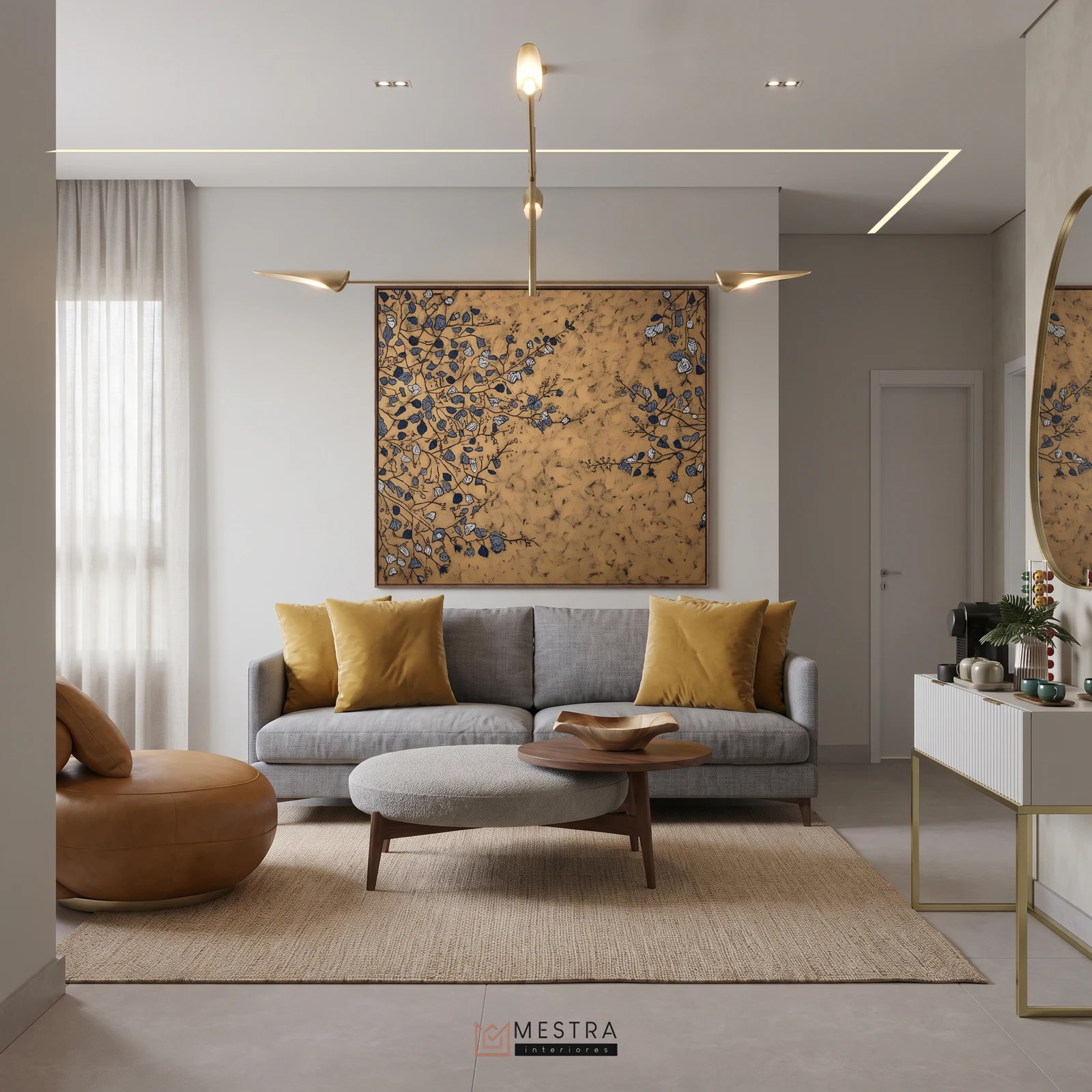 Visualização arquitetônica de interiores — CLEBER E LUCIMARA 4