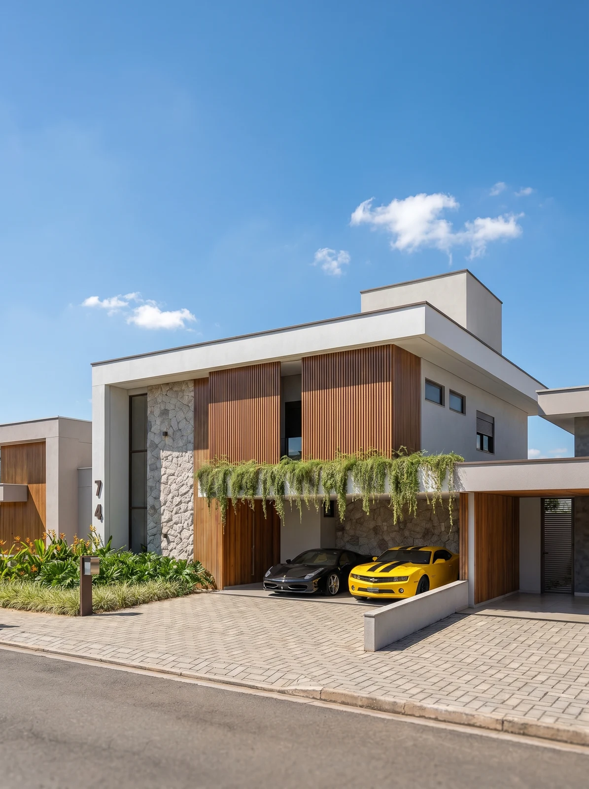 Visualização arquitetônica de exteriores — DANIELA 2
