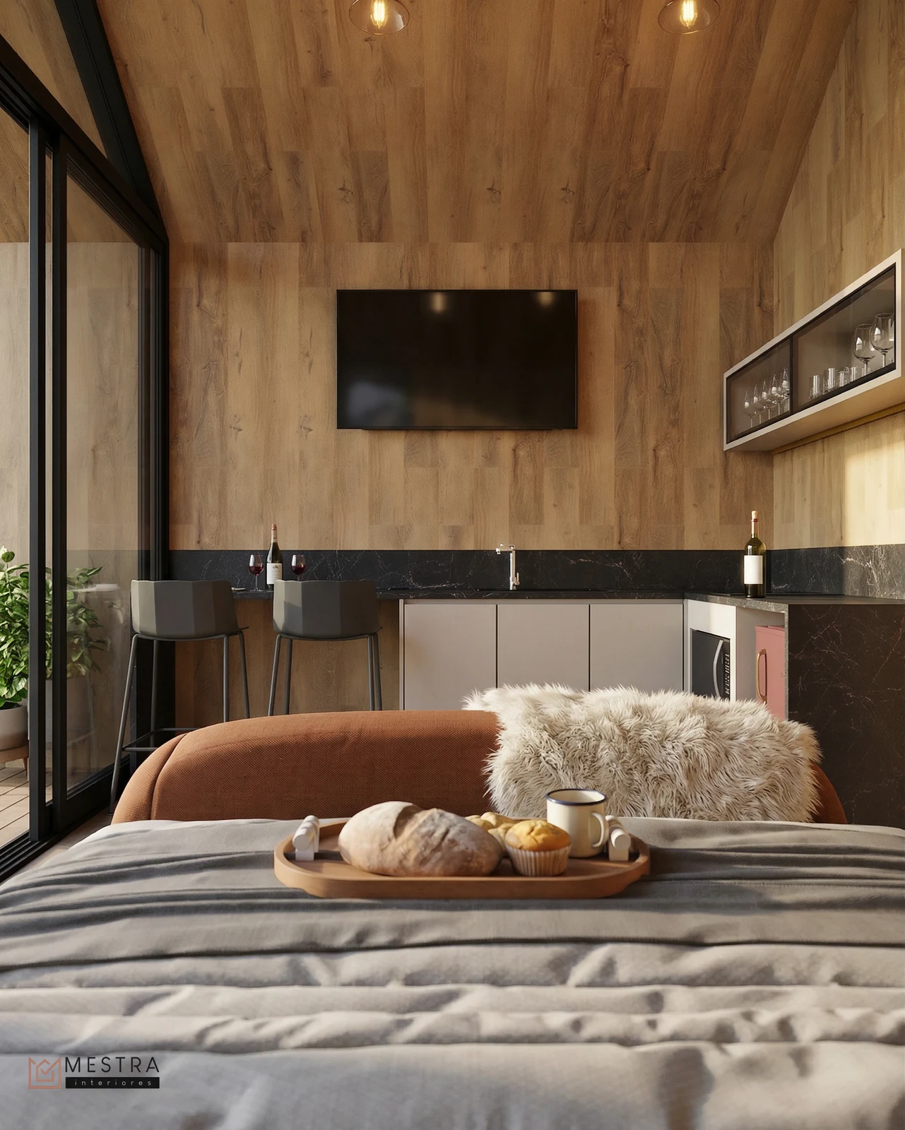 Visualização arquitetônica de interiores — INTERIOR 2