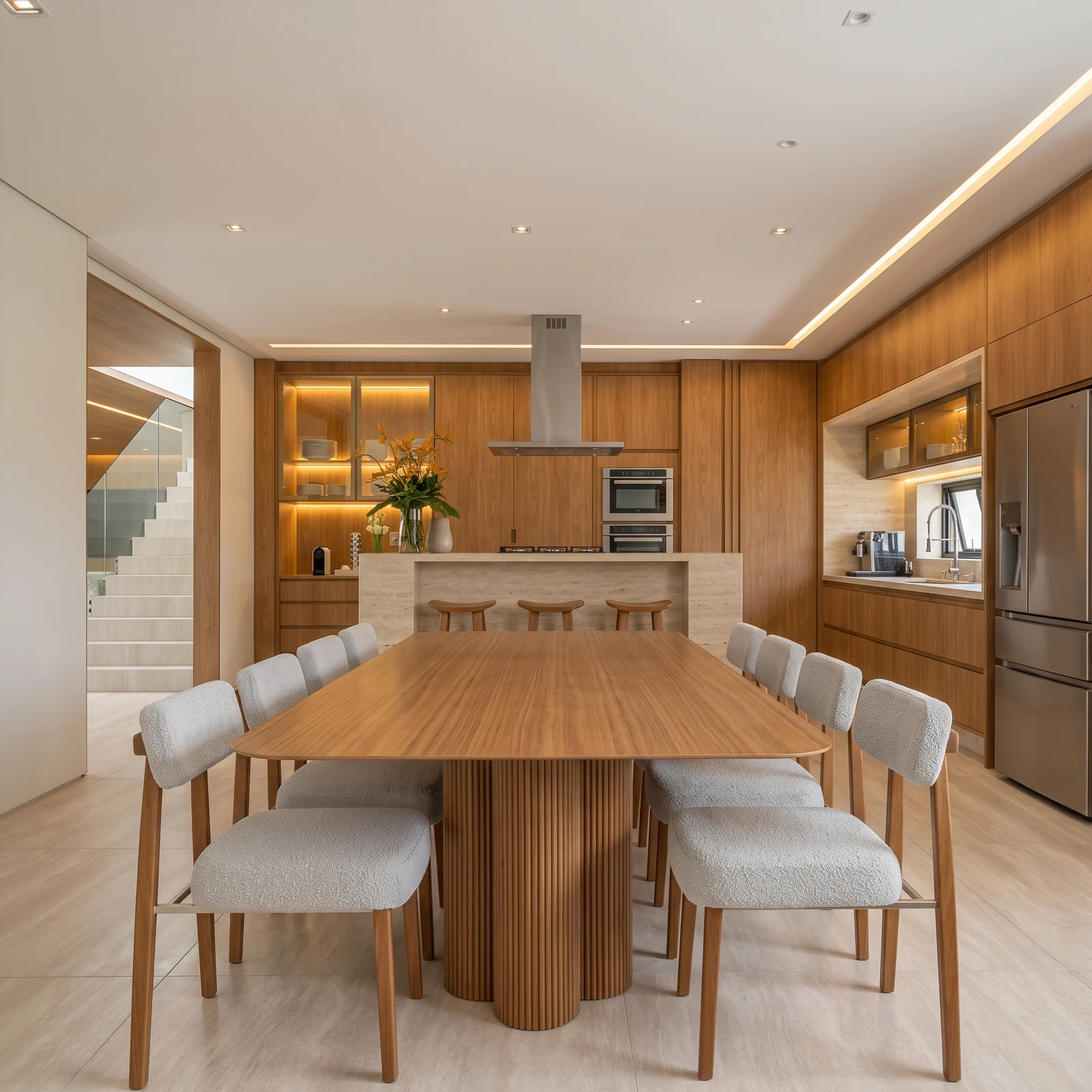 Visualização arquitetônica de interiores — LUCIANO COZINHA 2