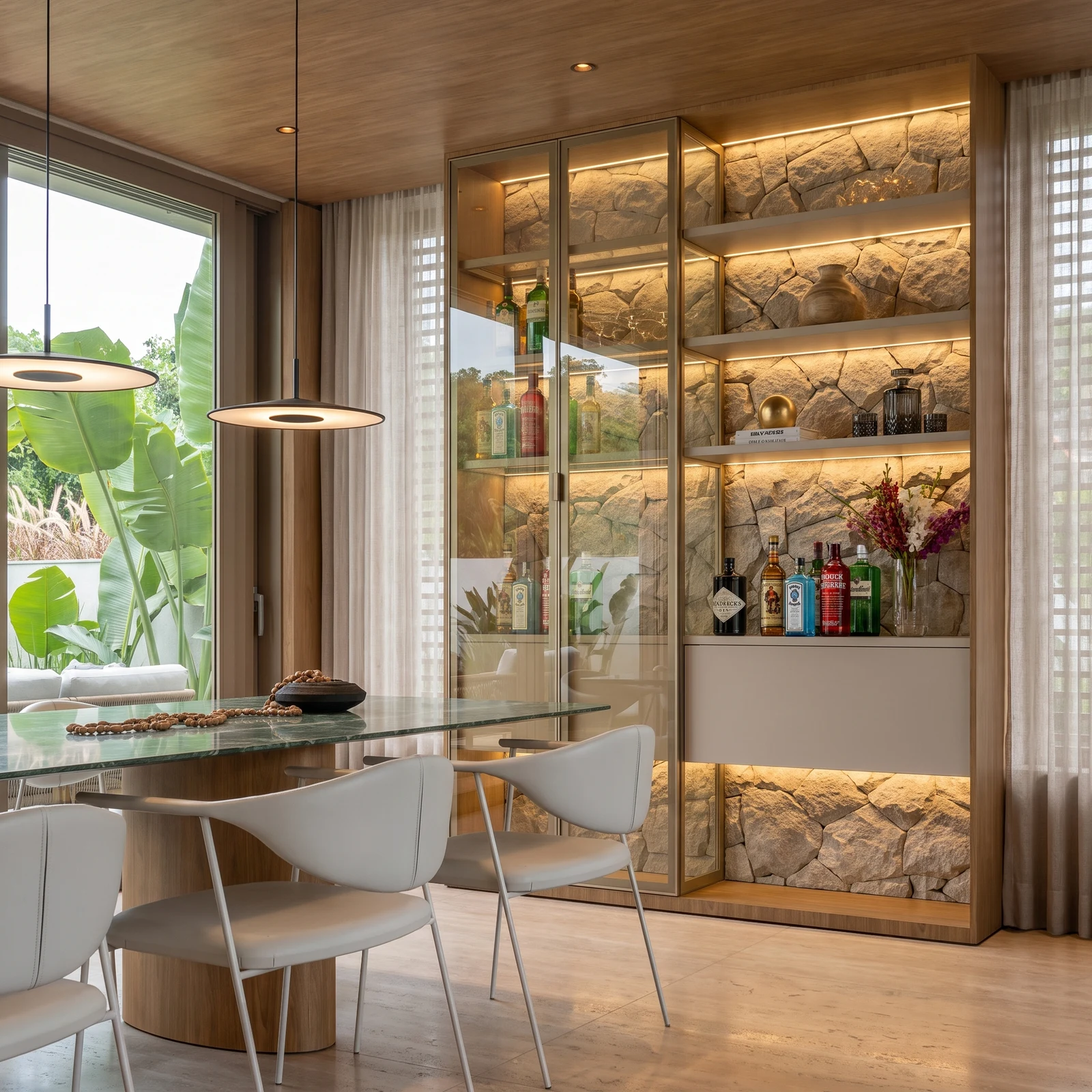 Visualização arquitetônica de interiores — LUCIANO LIVING 8